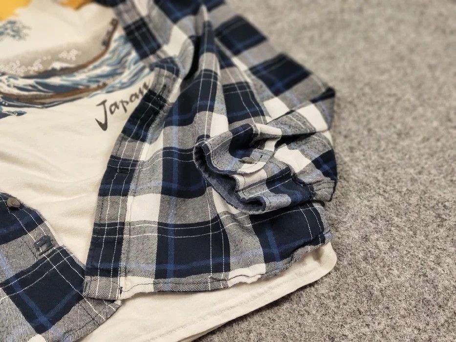 Flannel Vintage Flannel Shirt Travis Scott Style Streetwear Hype Size US L / EU 52-54 / 3 - 8 Thumbnail