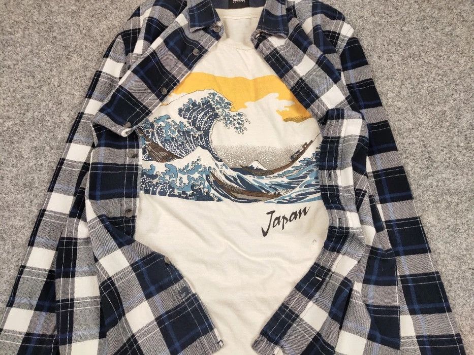 Flannel Vintage Flannel Shirt Travis Scott Style Streetwear Hype Size US L / EU 52-54 / 3 - 6 Thumbnail