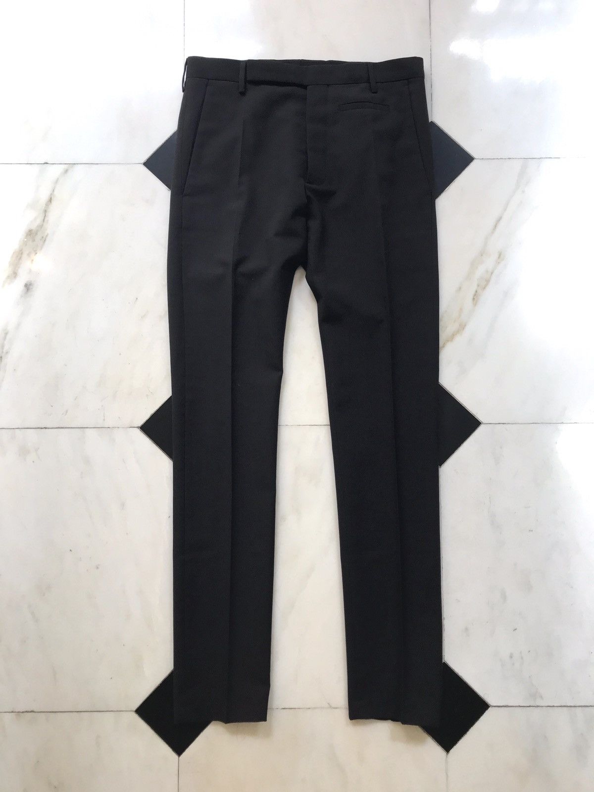 Rick Owens FW17 Slim Fit Astaire Trousers | Grailed