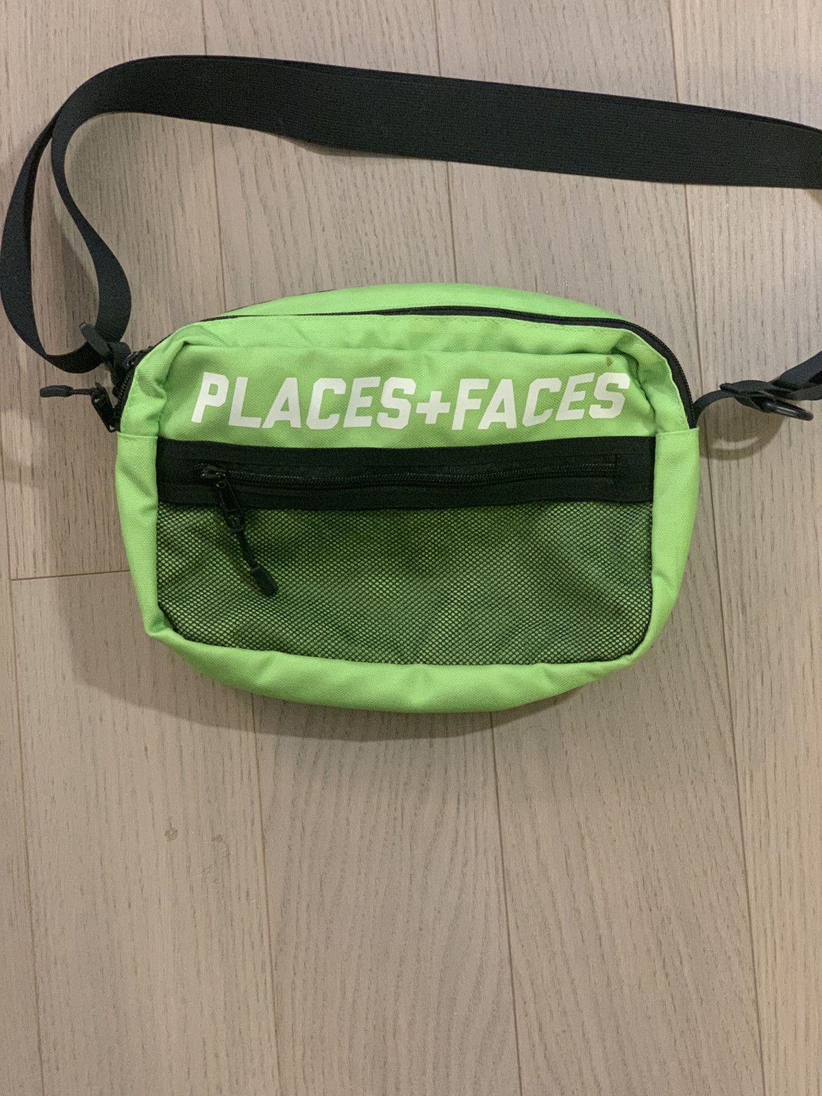 Places Faces Reflective Shoulder Bag Accessories