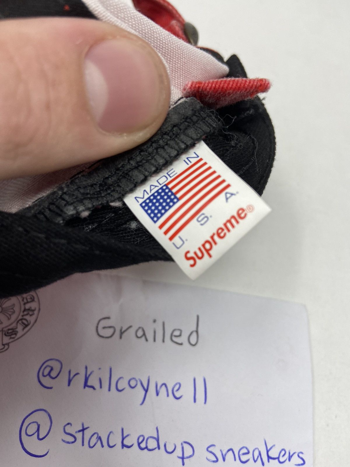 Supreme S logo hat Size ONE SIZE - 5 Thumbnail