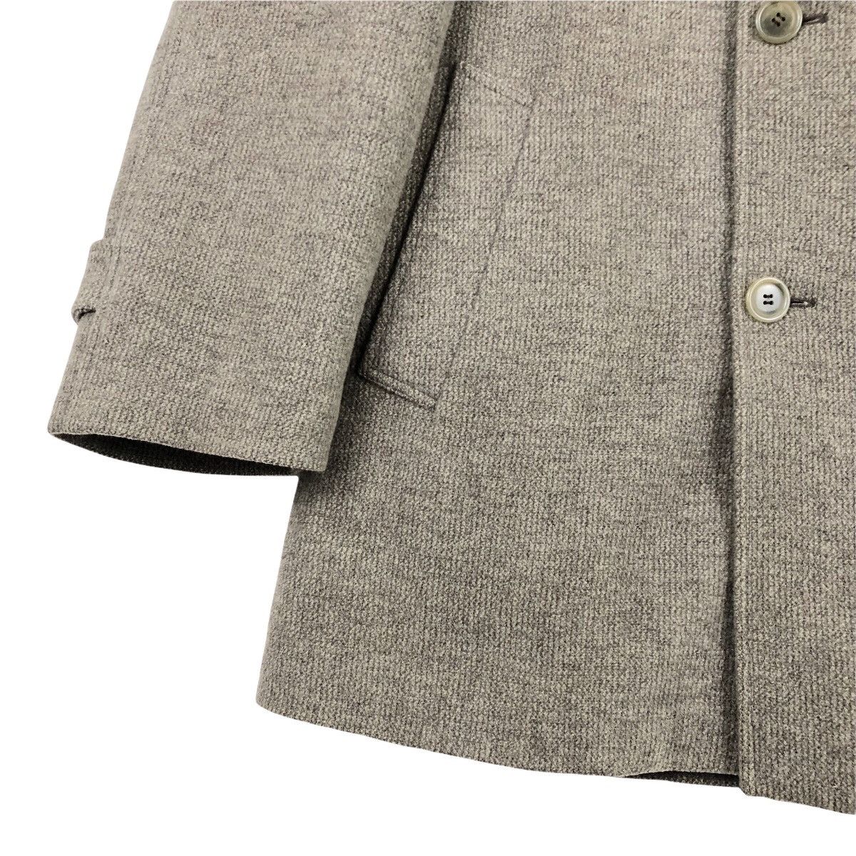 Hickey Freeman Vintage Hickey Freeman Trench Coat Long Coat Size US L / EU 52-54 / 3 - 3 Thumbnail