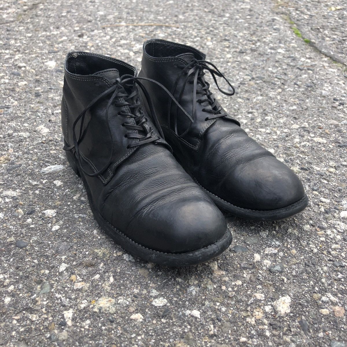 Guidi (final drop) 994 Black Ankle Boots | Grailed