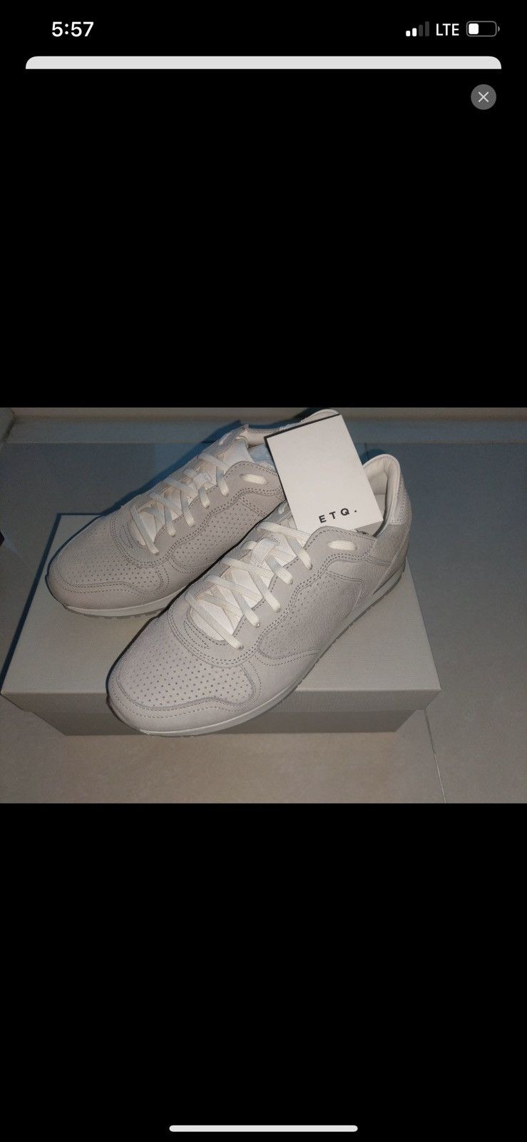 Etq ETQ. Amsterdam PERFORATED PANEL RUNNERMICROCHIP US7 UK6 EU40 Size US 7 / EU 40 - 2 Thumbnail