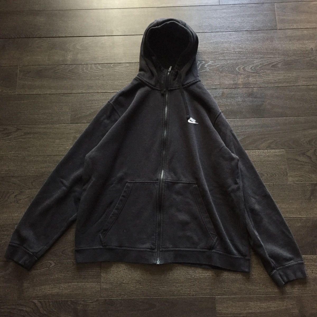 nike zip up hoodie vintage