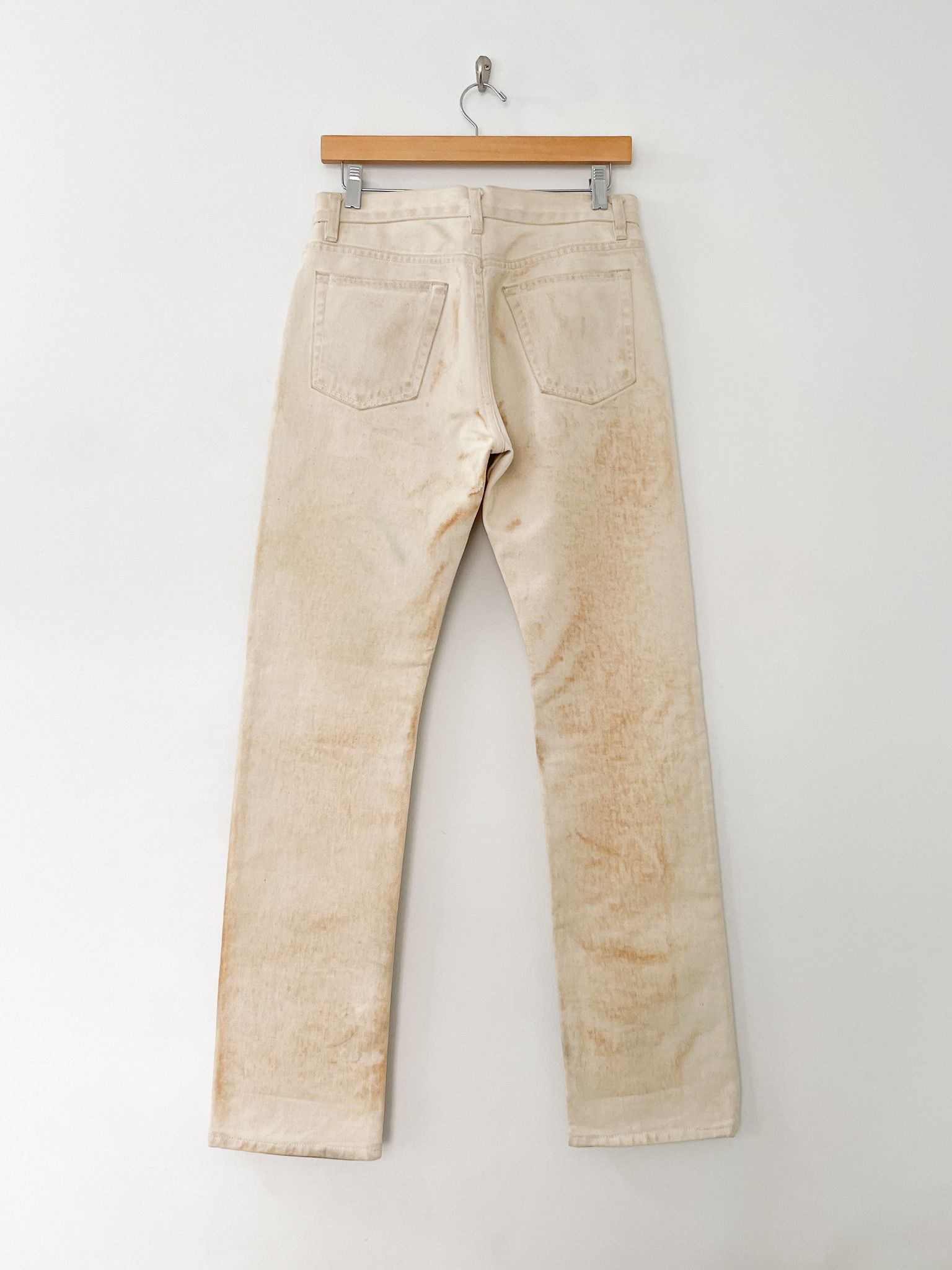 Helmut Lang FW98 Flamethrower Burned Denim Size US 30 / EU 46 - 3 Thumbnail