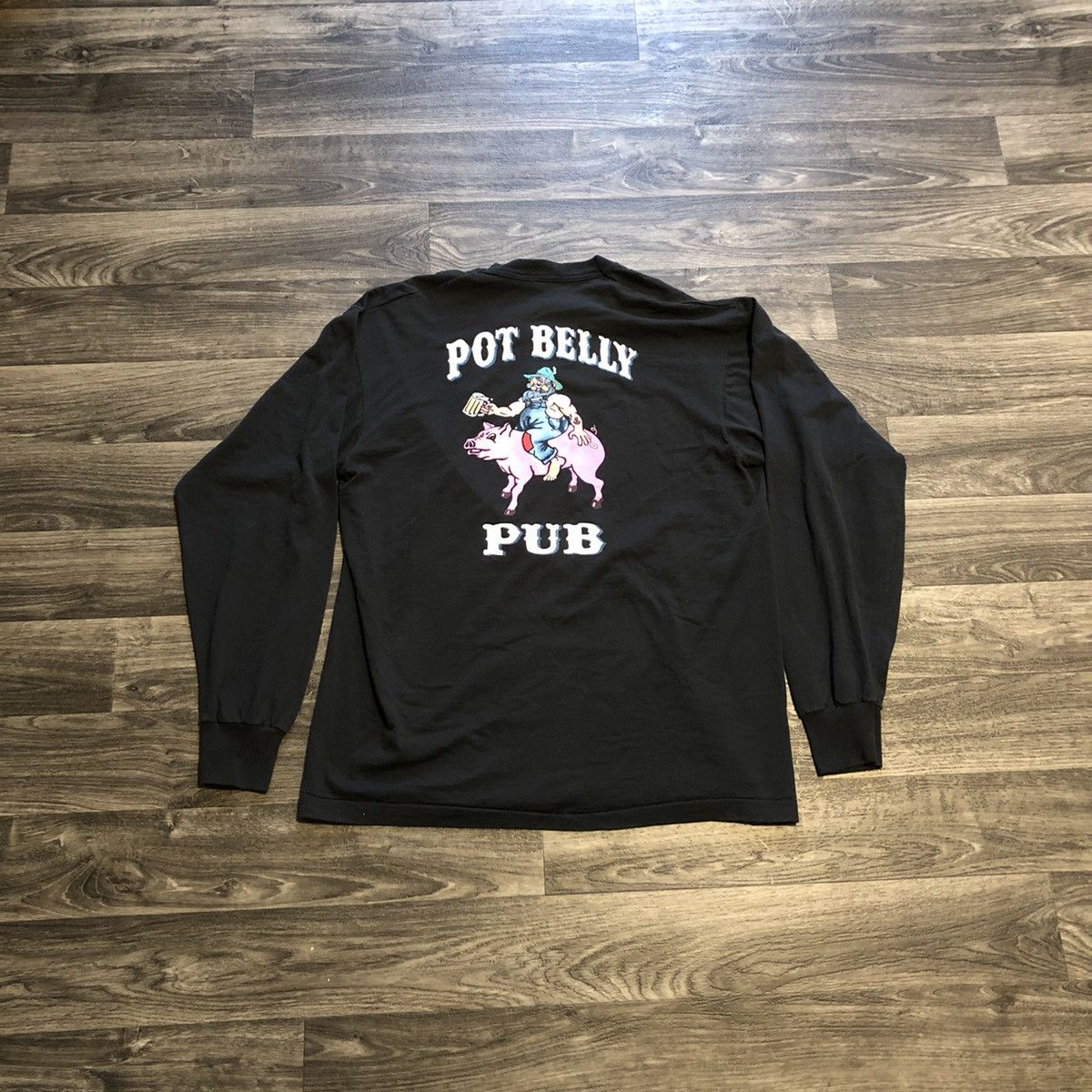 Vintage Vintage Pot Belly Pub Long Sleeve TShirt XL 90’s Y2K Grailed