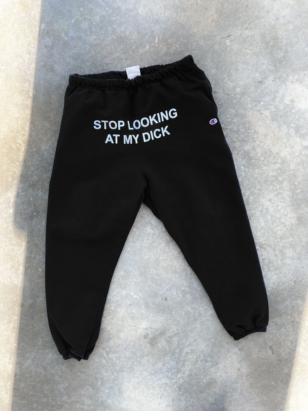 Champion sweatpants stop shop looking at my