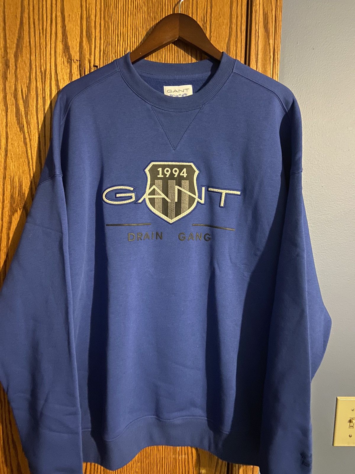 Gant FINAL DROP NWT Bladee Drain Gang x Gant Heavyweight Sweater | Grailed