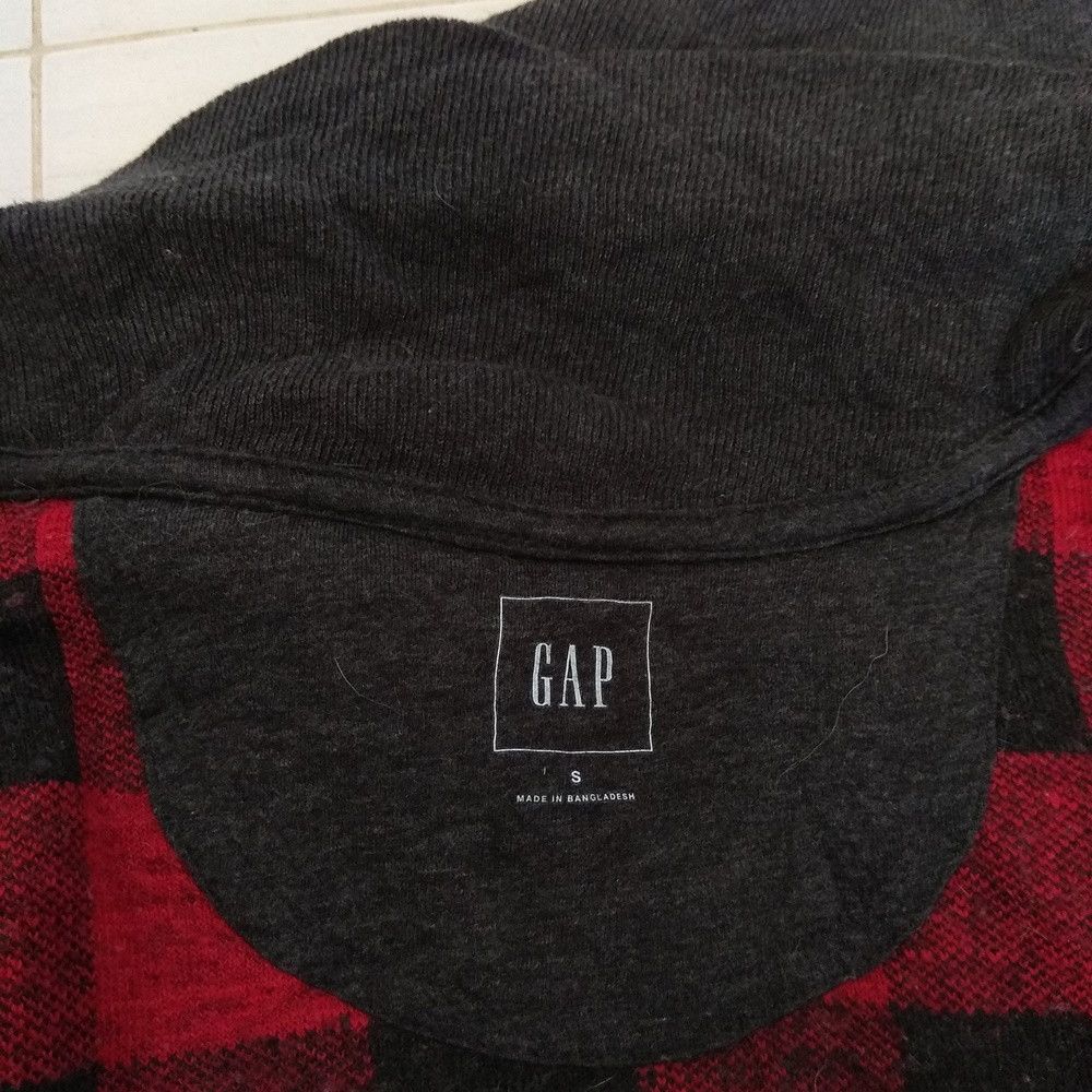 Flannel × Gap × Vintage GAP Flannel Fleece Jacket Size US S / EU 44-46 / 1 - 7 Thumbnail