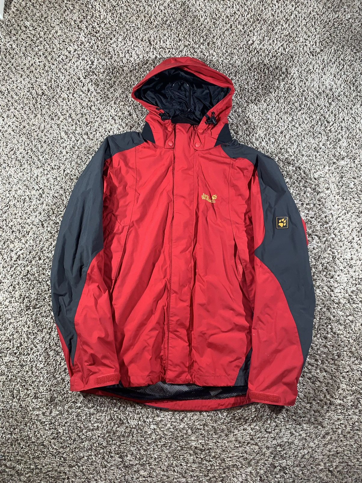 Goretex Jack Wolfskins Vintage Vintage Y2K Jack Wolfskin Texapore Membrane Rain Jacket Grailed