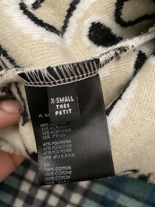 Amiri Amiri Bandana Print Fleece Hoodie Natural Grailed