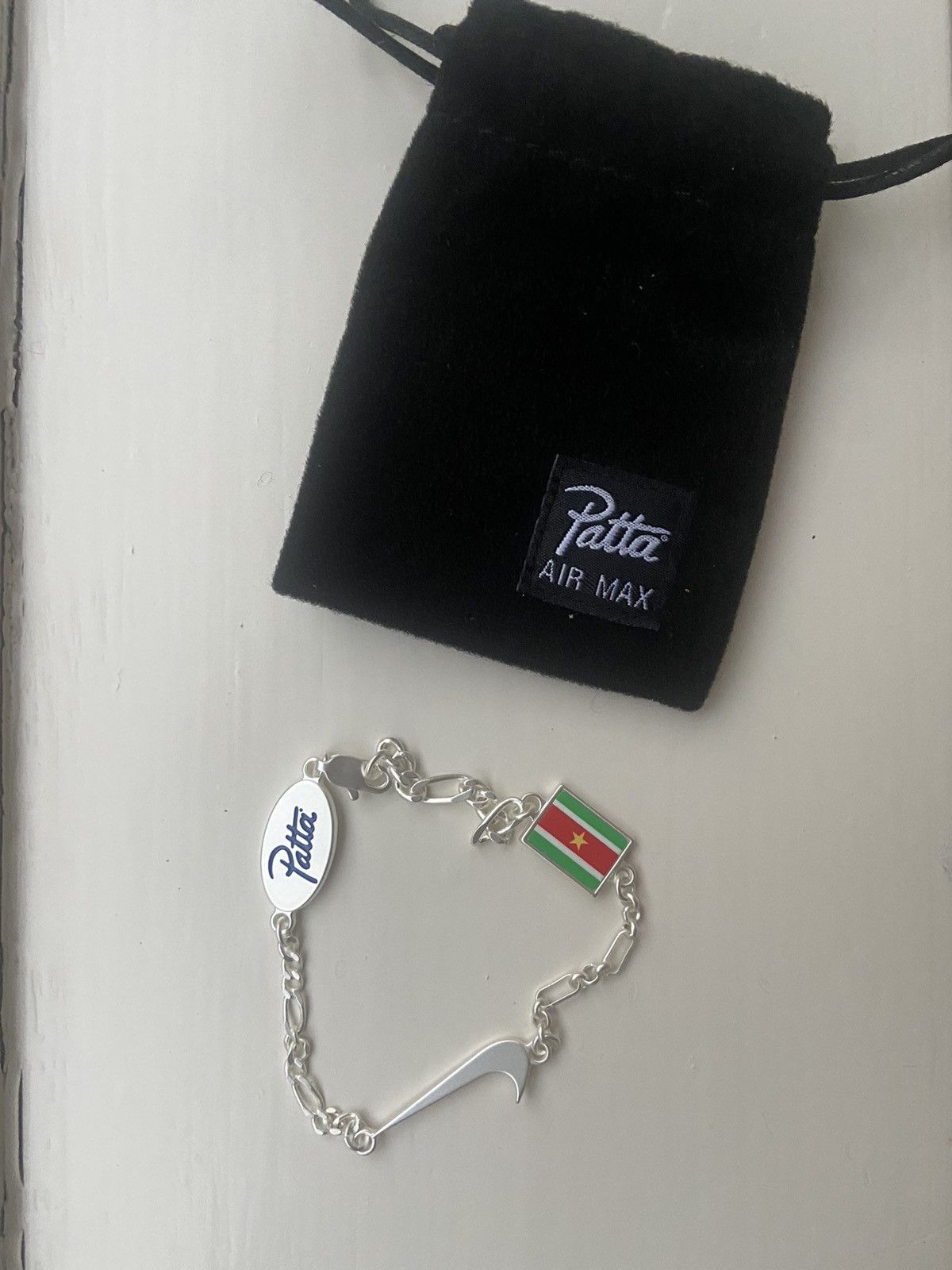 patta x nike bracelet