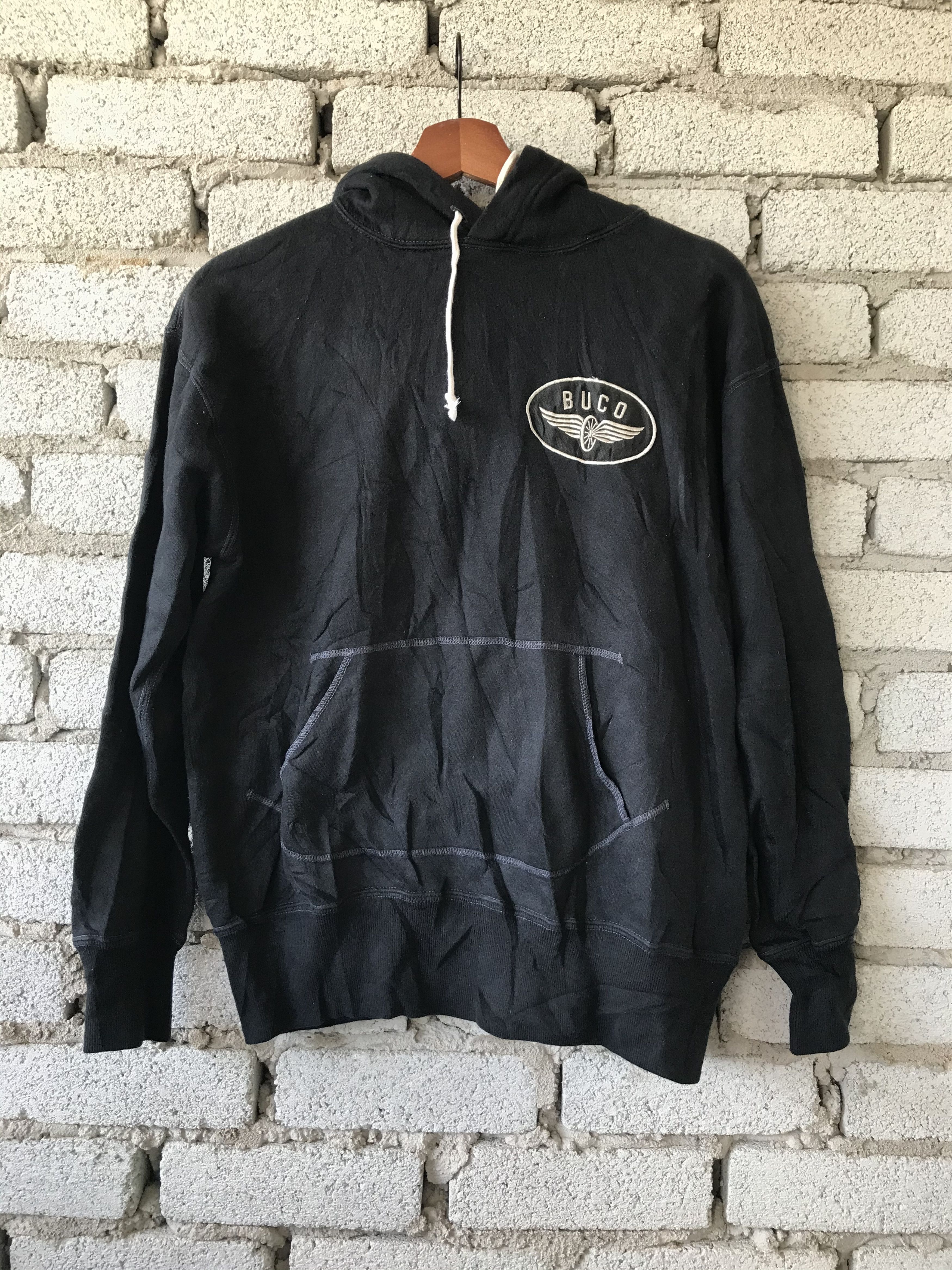 The Real McCoy's Buco Helmet Sweatshirt Hoodie Size US S / EU 44-46 / 1 - 1 Thumbnail