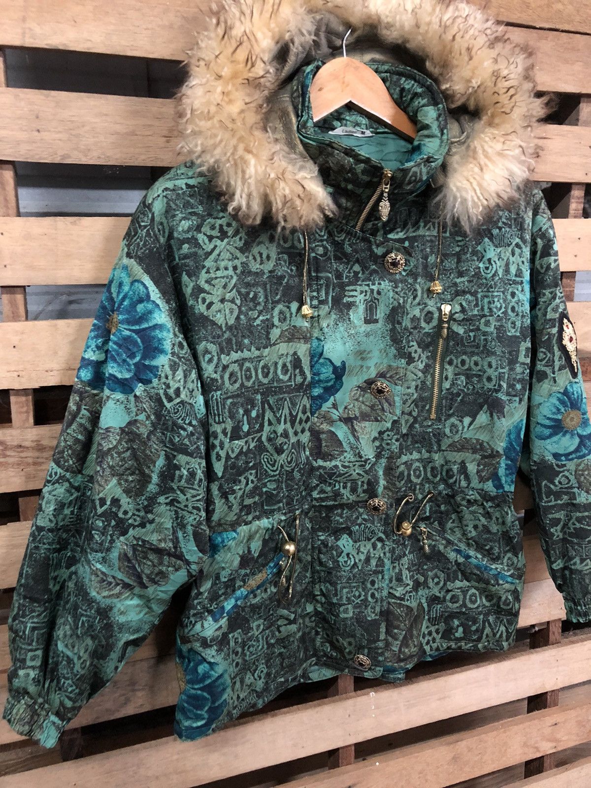 Yamaha Vintage 90s Yamaha Snowboard Art Design Jacket Size US M / EU 48-50 / 2 - 6 Thumbnail