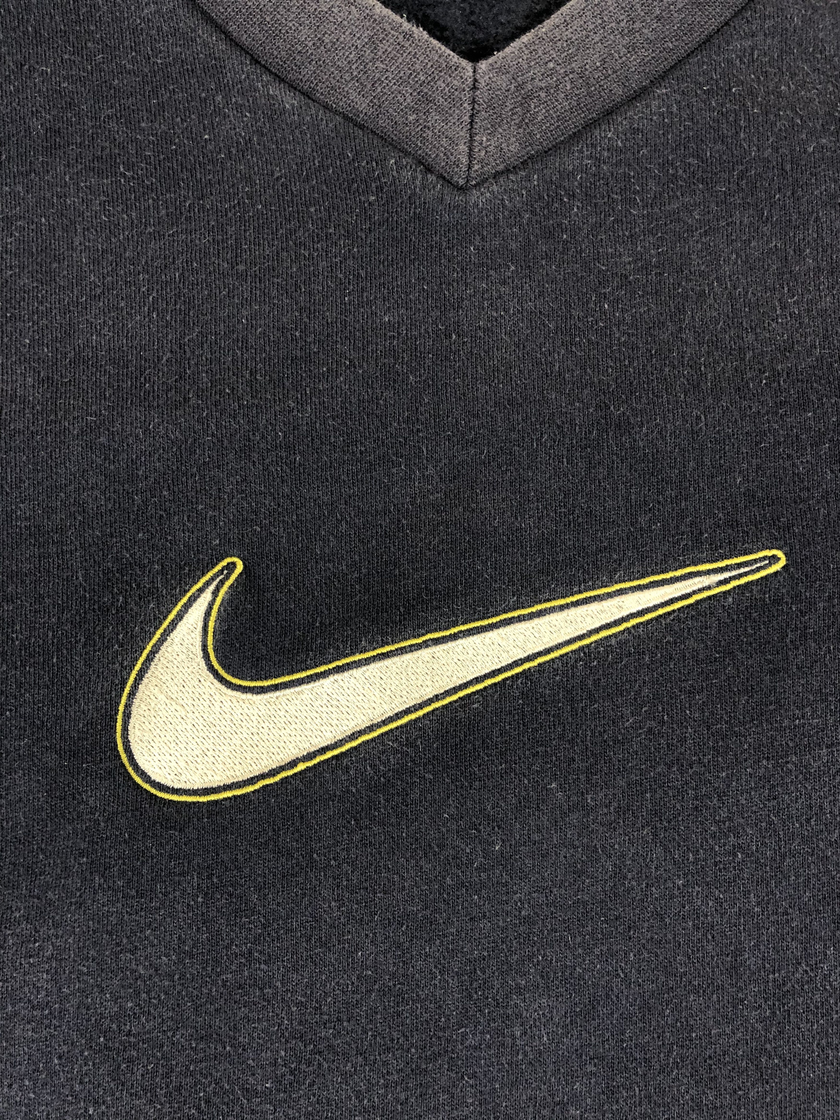 Nike Vintage 90s Nike Center Swoosh Big Logo sweatshirts Size US XL / EU 56 / 4 - 5 Thumbnail