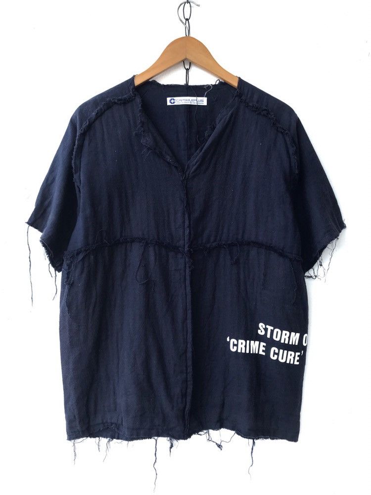 Capsule Damaged Rawcut Capsuleplus Jpn Layered Shirt Miharayasuhiro Size US M / EU 48-50 / 2 - 2 Thumbnail