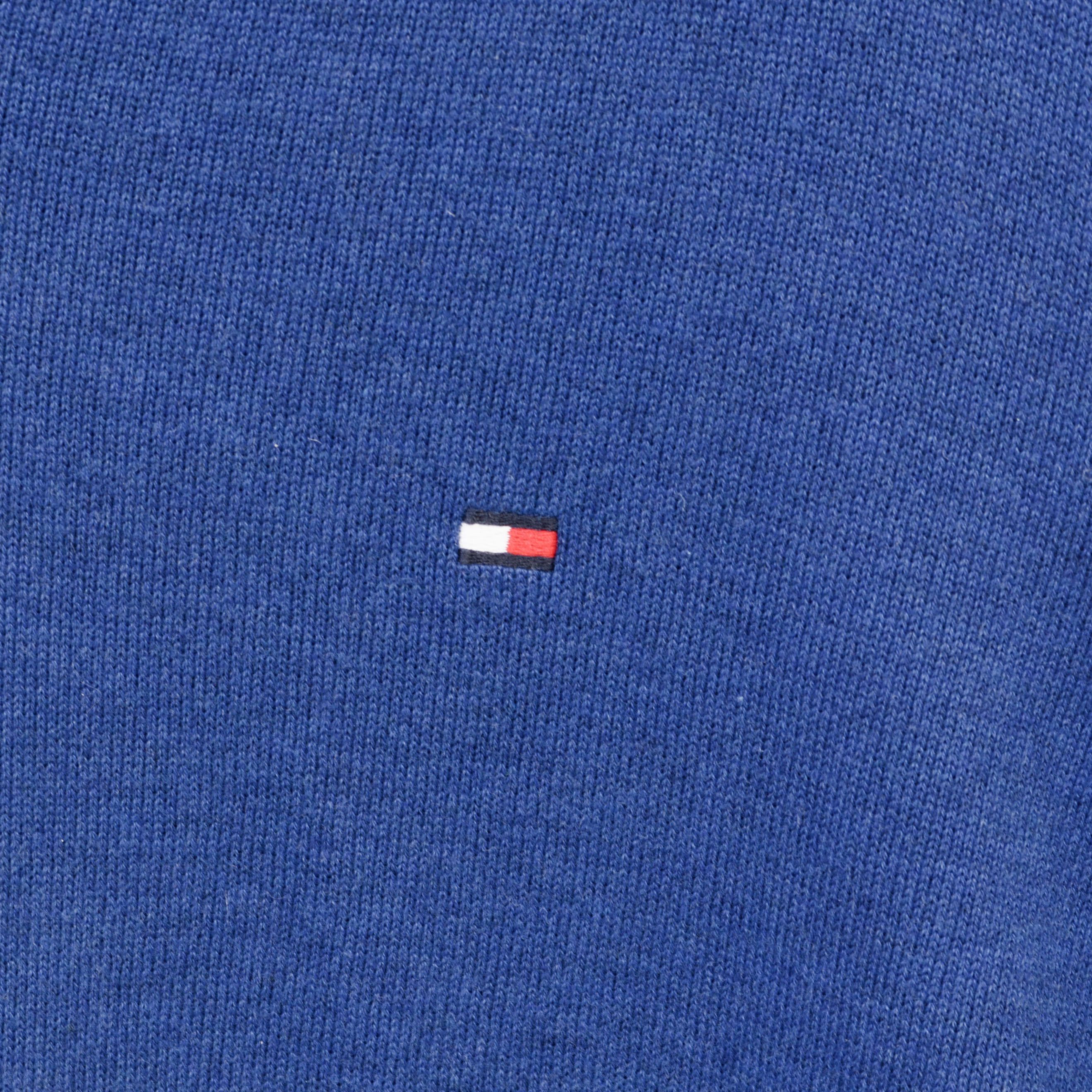 Tommy Hilfiger TOMMY XL Premium Cotton V-Neck Sweater Jumper Sweatshirt Size US XL / EU 56 / 4 - 3 Thumbnail