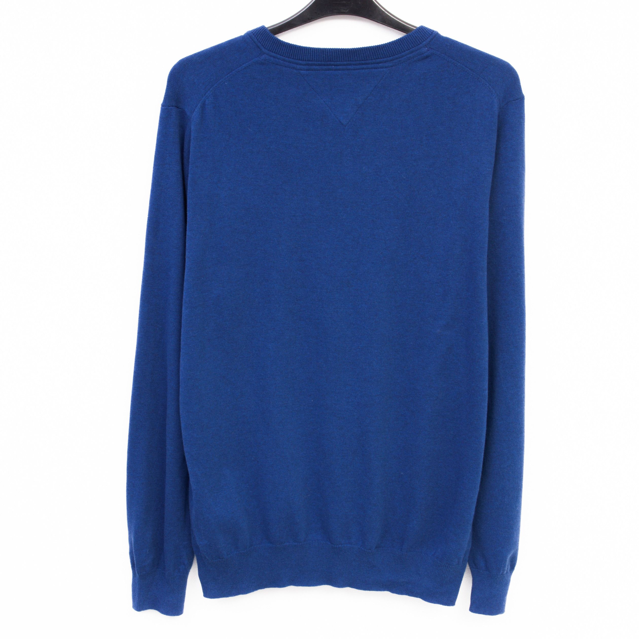 Tommy Hilfiger TOMMY XL Premium Cotton V-Neck Sweater Jumper Sweatshirt Size US XL / EU 56 / 4 - 5 Thumbnail