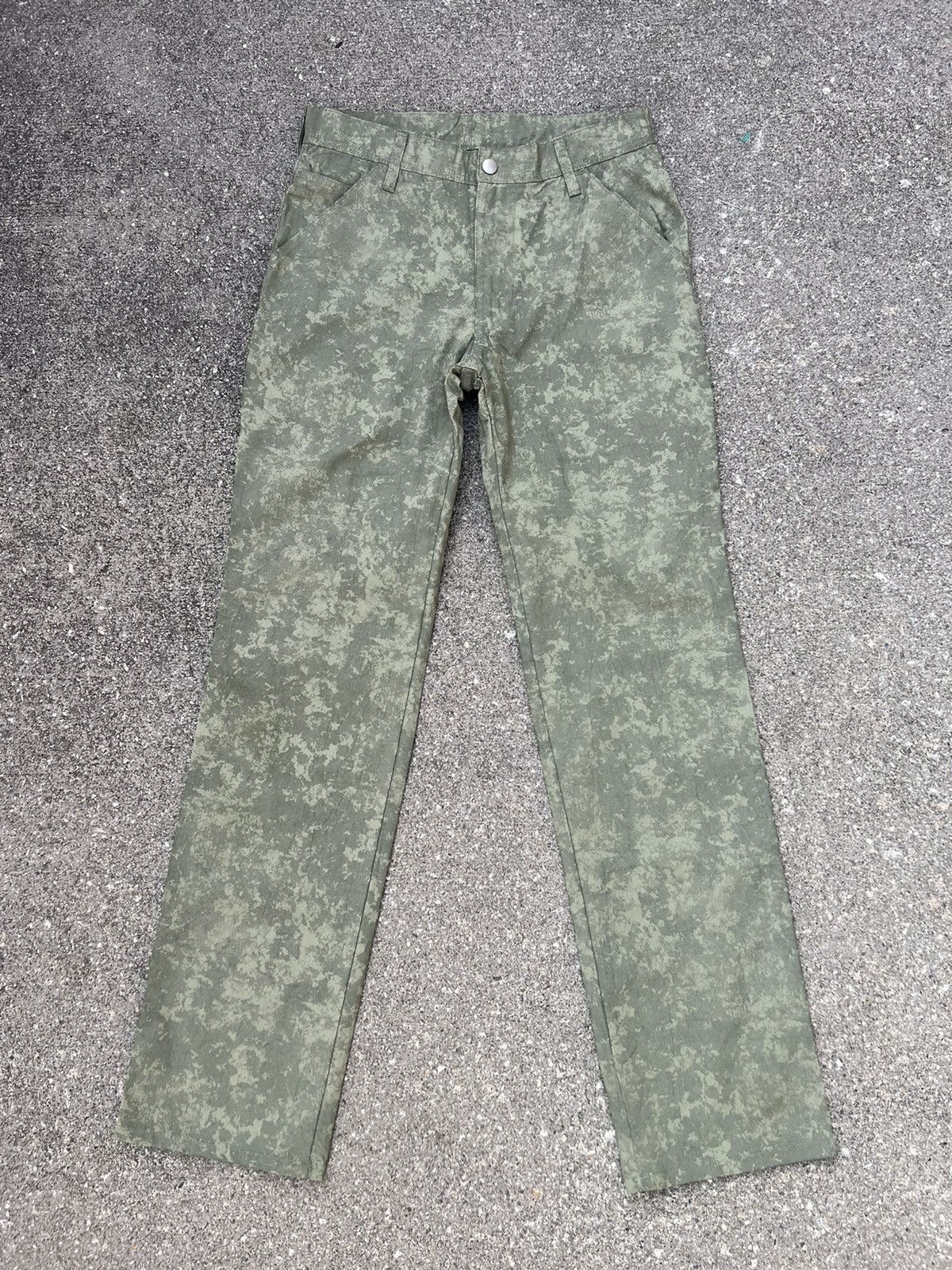 ABAHOUSE ABAHOUSE Japan Digital Camouflage Workwear Trouser Pant Size US 30 / EU 46 - 1 Thumbnail