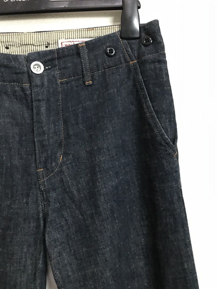 Vintage NAIVEWATER Japan Suspender Button Workwear Denim Pant Size US 30 / EU 46 - 2 Thumbnail