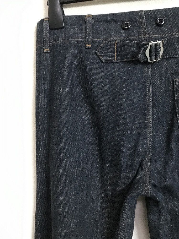 Vintage NAIVEWATER Japan Suspender Button Workwear Denim Pant Size US 30 / EU 46 - 10 Thumbnail