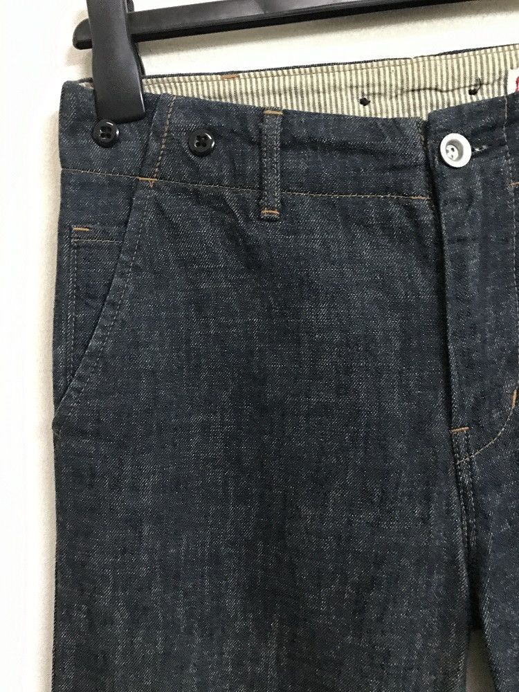 Vintage NAIVEWATER Japan Suspender Button Workwear Denim Pant Size US 30 / EU 46 - 1 Thumbnail