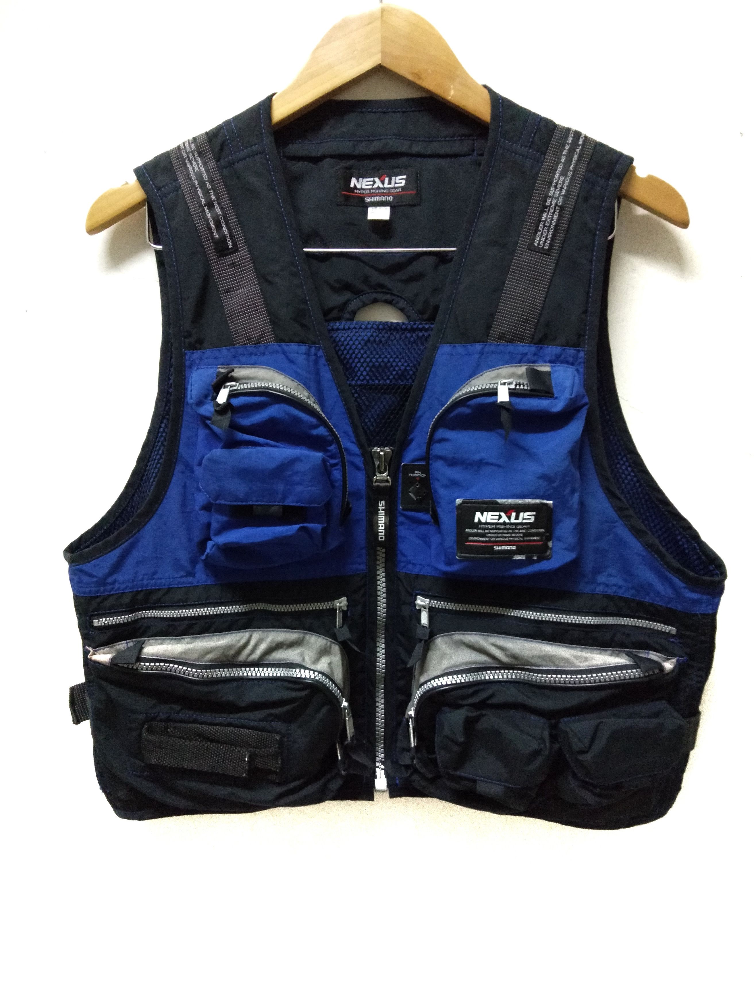 Japanese Brand Shimano fishing vest Size US S / EU 44-46 / 1 - 1 Thumbnail