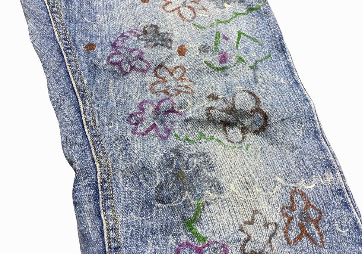 Issey Miyake × Japanese Brand × Tsumori Chisato Tsumori Chisato Japanese Designer artwork painting pants Size US 31 - 4 Thumbnail