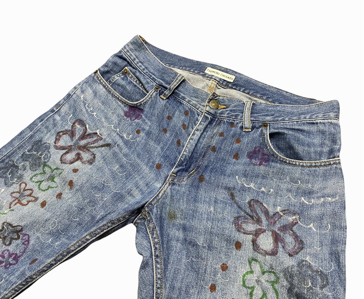 Issey Miyake × Japanese Brand × Tsumori Chisato Tsumori Chisato Japanese Designer artwork painting pants Size US 31 - 7 Thumbnail
