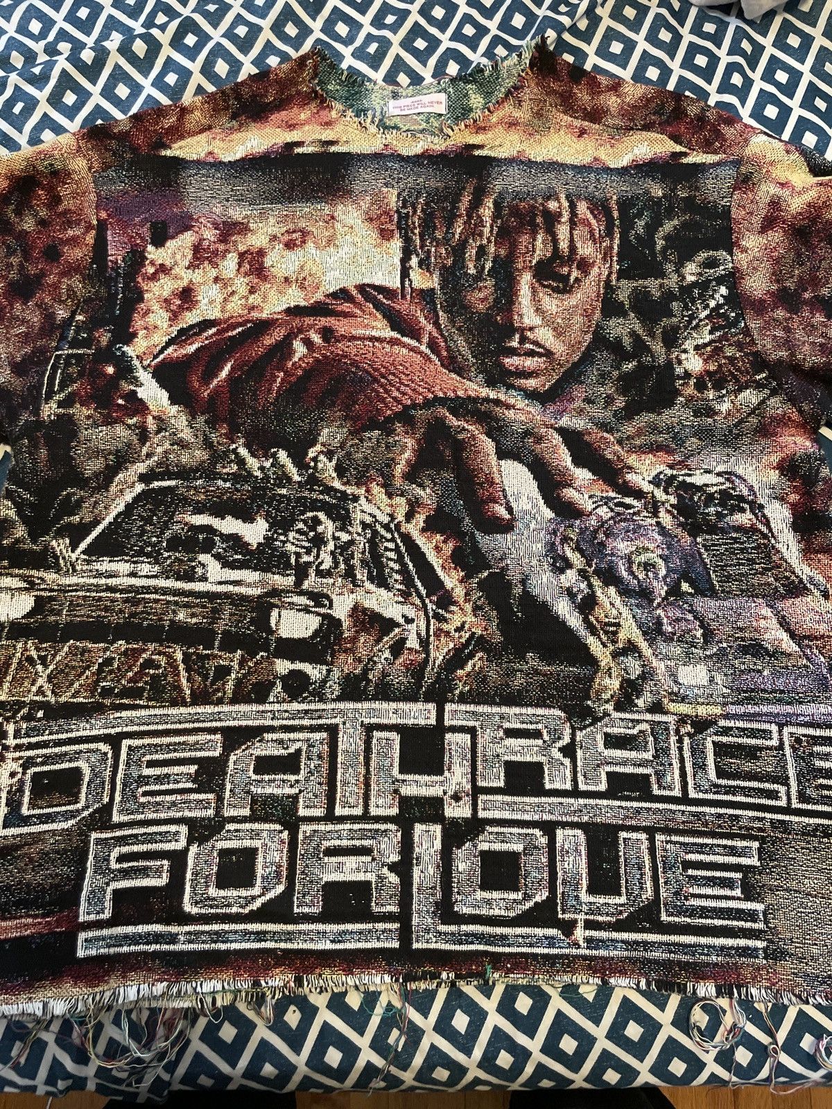 4x1111 Custom 4x1111 JUICEWRLD DRFL tapestry crewneck XXL steal Size US XXL / EU 58 / 5 - 1 Thumbnail