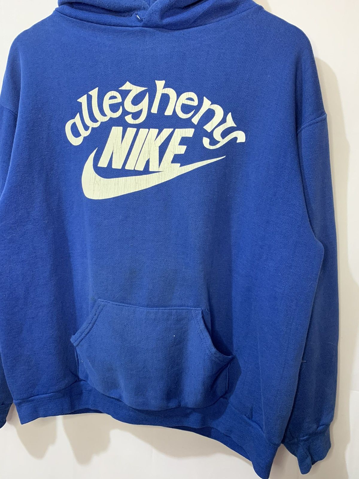 Nike × Russell Athletic × Vintage ARCHIVE Vintage Nike Allegheny 1970s by Russell Hoodie Size US M / EU 48-50 / 2 - 4 Thumbnail