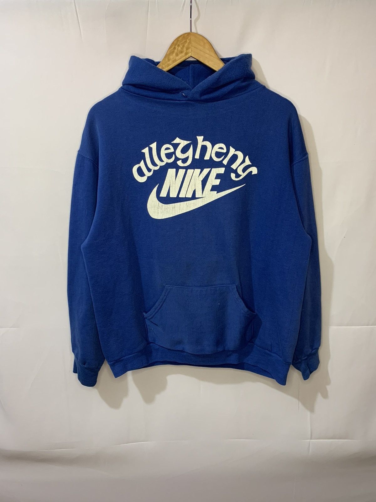 Nike × Russell Athletic × Vintage ARCHIVE Vintage Nike Allegheny 1970s by Russell Hoodie Size US M / EU 48-50 / 2 - 1 Thumbnail