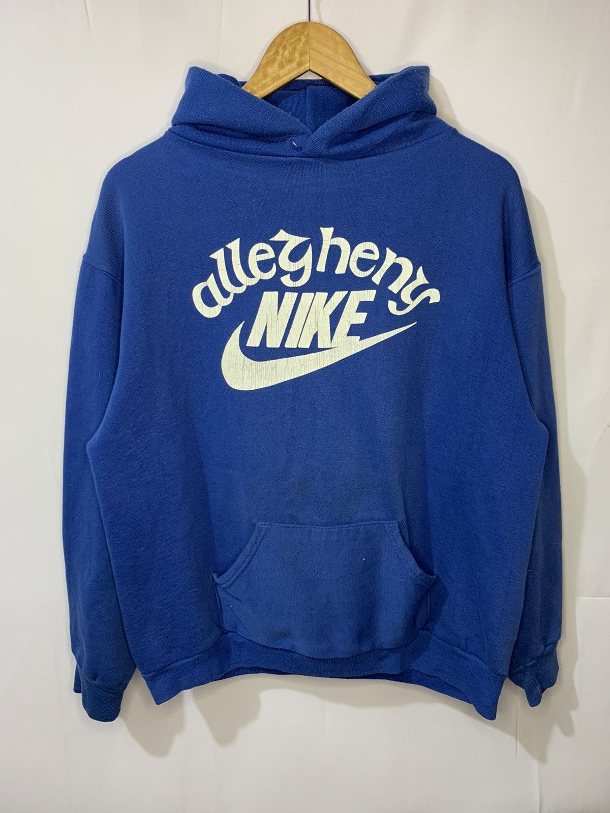 Nike × Russell Athletic × Vintage ARCHIVE Vintage Nike Allegheny 1970s by Russell Hoodie Size US M / EU 48-50 / 2 - 2 Thumbnail
