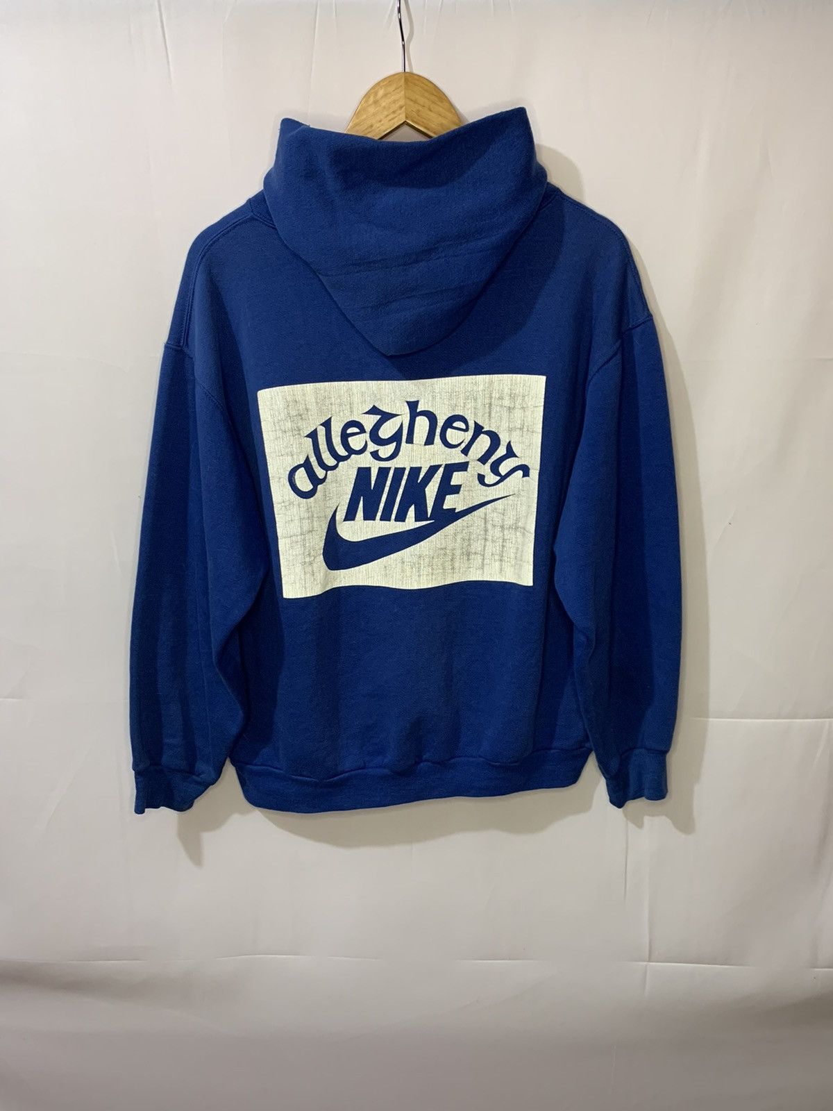 Nike × Russell Athletic × Vintage ARCHIVE Vintage Nike Allegheny 1970s by Russell Hoodie Size US M / EU 48-50 / 2 - 7 Thumbnail