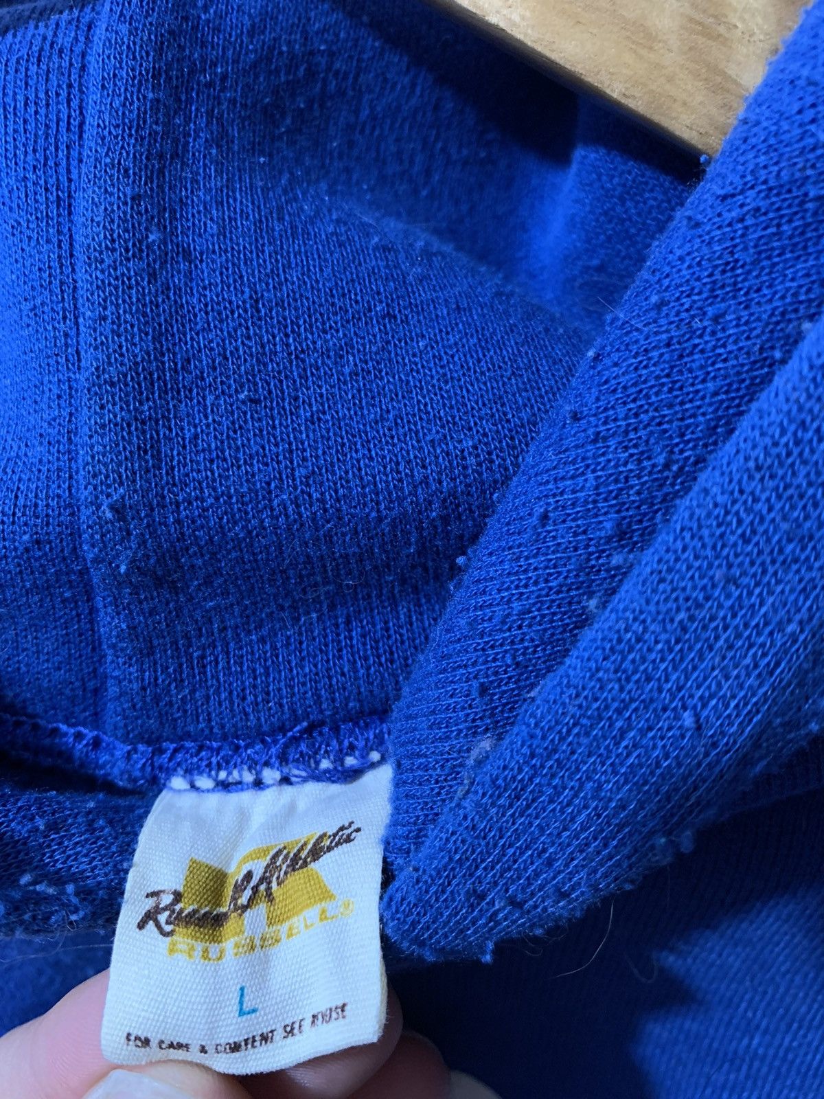 Nike × Russell Athletic × Vintage ARCHIVE Vintage Nike Allegheny 1970s by Russell Hoodie Size US M / EU 48-50 / 2 - 5 Thumbnail