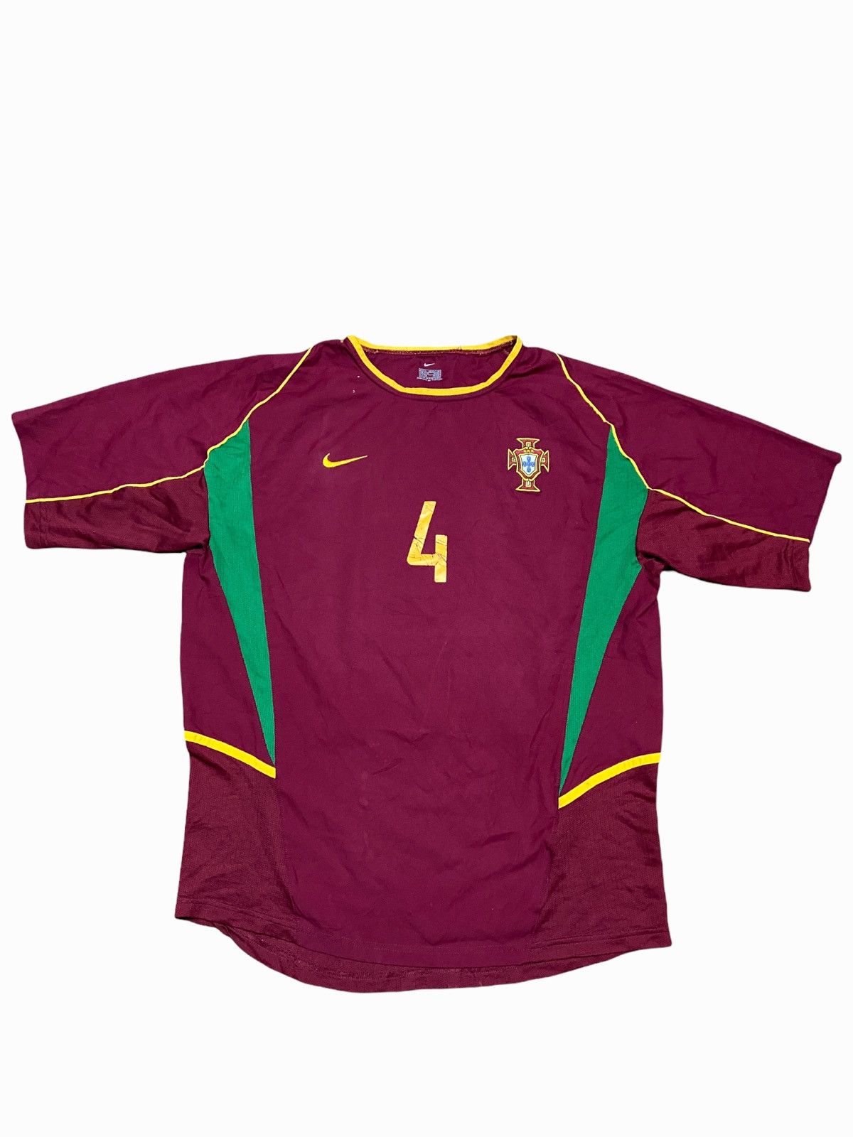 Vintage Vintage Portugal Football jersey Worldcup Eurocup jersey Size US L / EU 52-54 / 3 - 1 Thumbnail