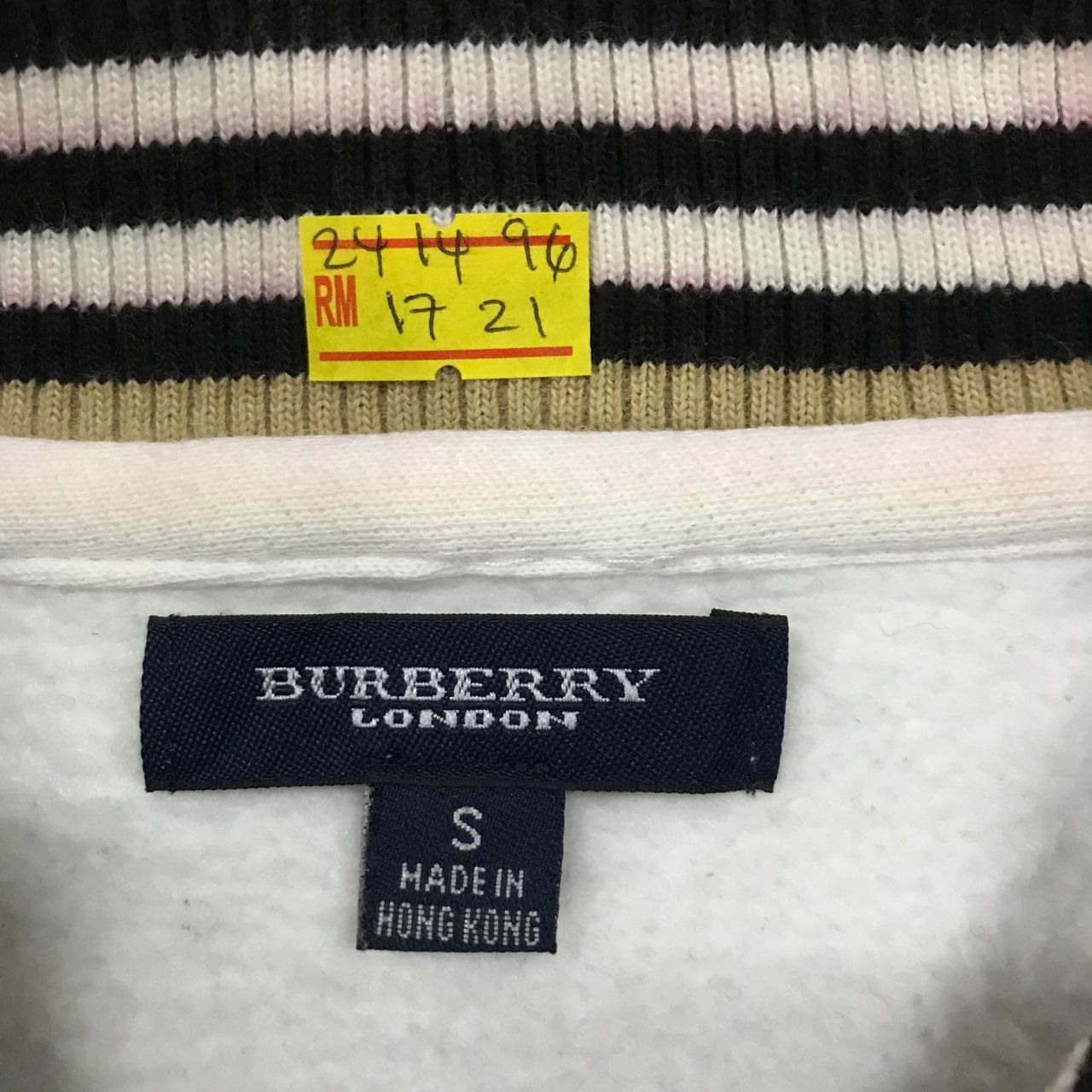 Burberry 💣 OFFER Vtg BURBERRY LONDON Nova Check Zipper Jacket Size XS / US 0-2 / IT 36-38 - 6 Thumbnail