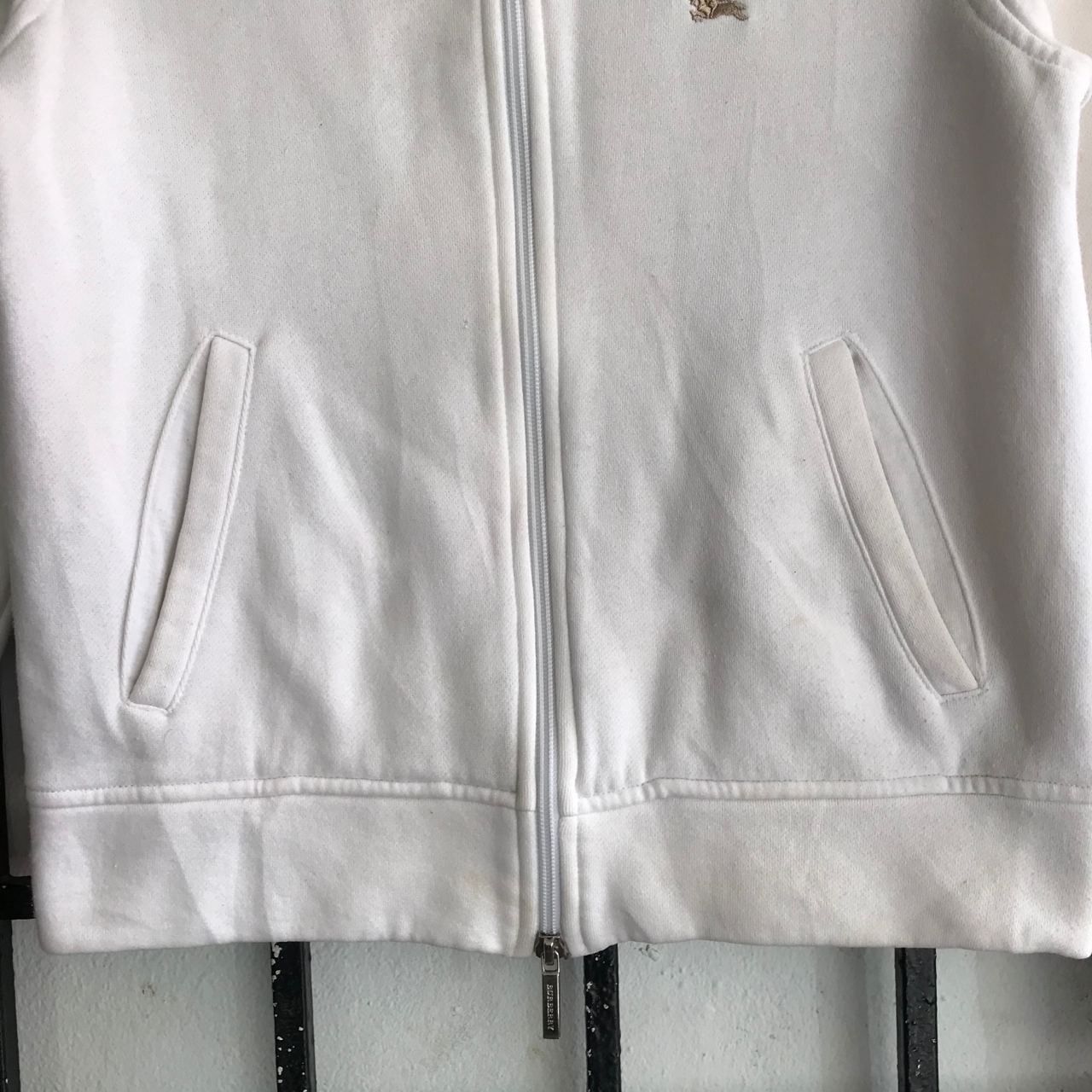 Burberry 💣 OFFER Vtg BURBERRY LONDON Nova Check Zipper Jacket Size XS / US 0-2 / IT 36-38 - 3 Thumbnail