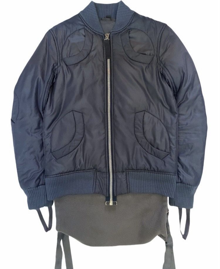 Helmut Lang Helmut Lang 90s Waxed One Pocket Bomber Jacket