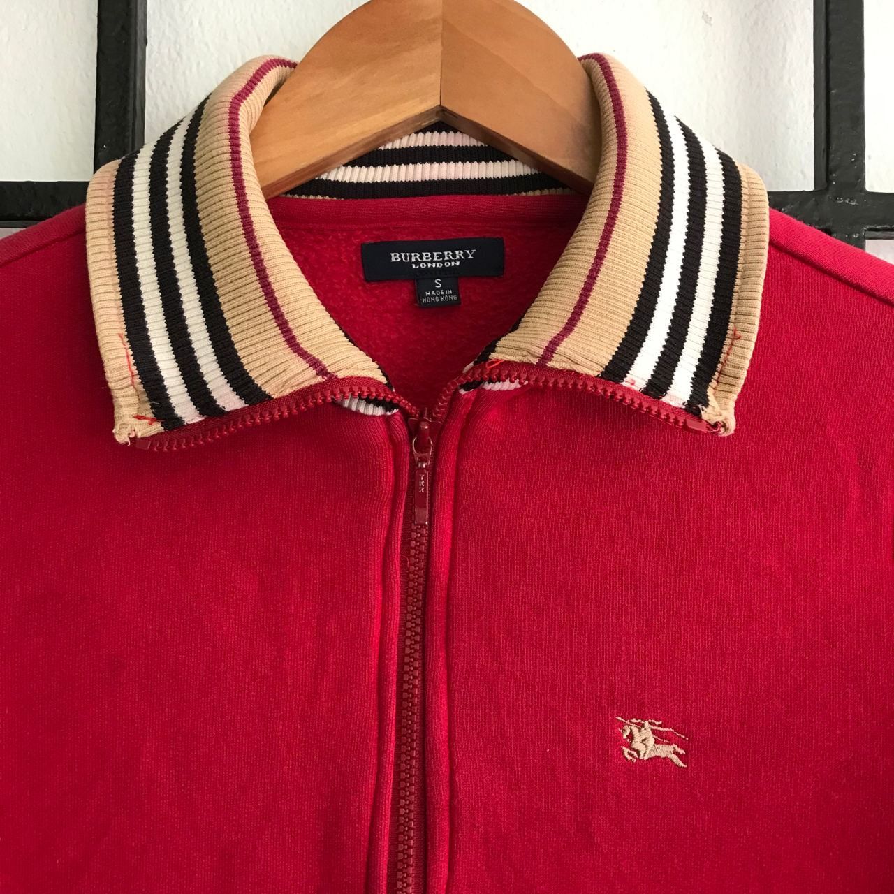 Burberry 💣 OFFER Vtg BURBERRY LONDON Nova Check Zipper Jacket Size XS / US 0-2 / IT 36-38 - 2 Thumbnail