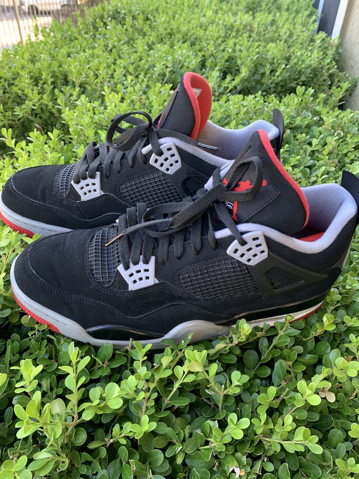 Nike Air Jordan 4 Retro OG 2019 Bred 2019 Size US 13 / EU 46 - 4 Thumbnail