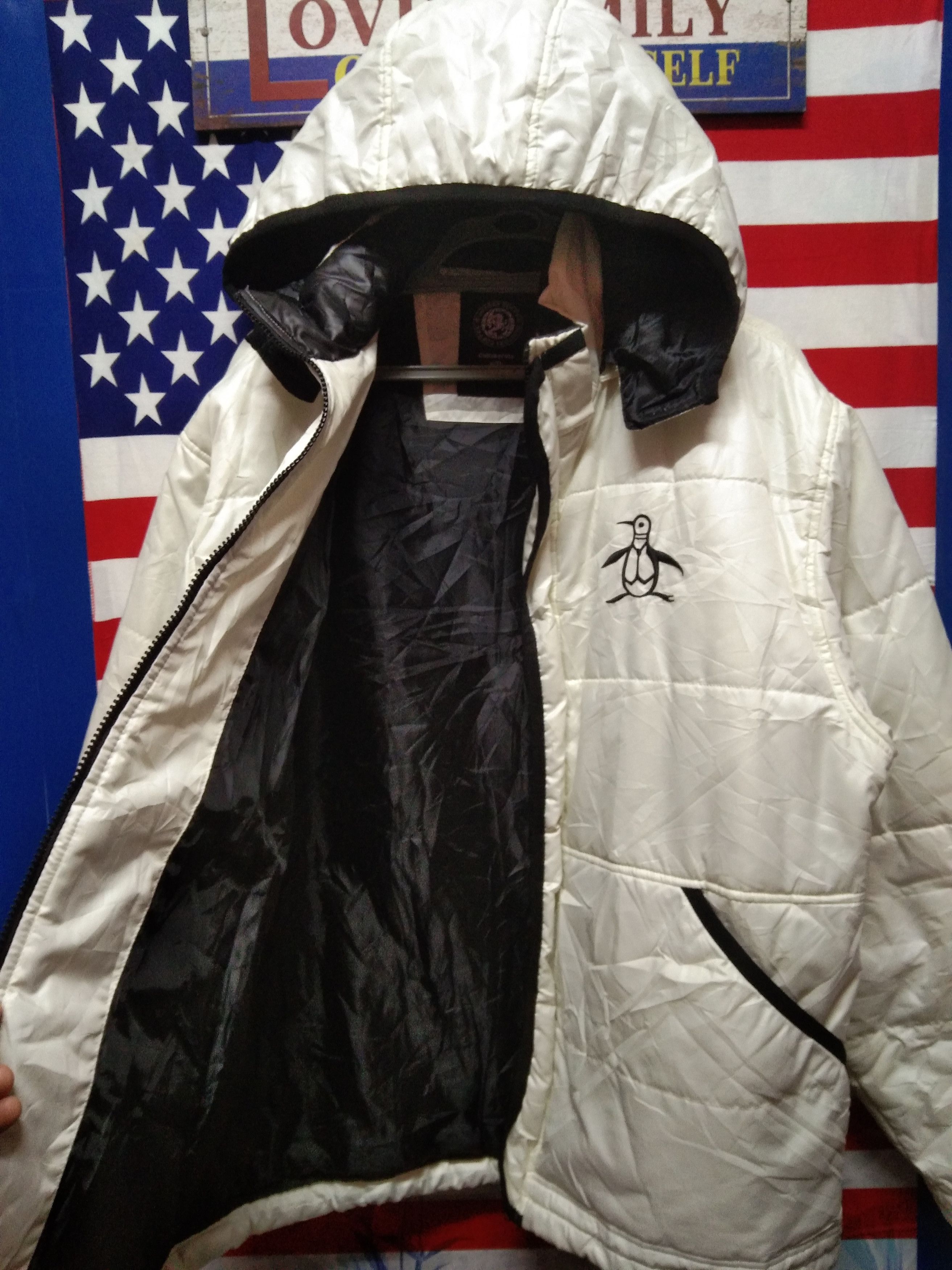 Japanese Brand Suntory Coffee x Musingwear Winter Jacket Hoodie Size US L / EU 52-54 / 3 - 4 Thumbnail