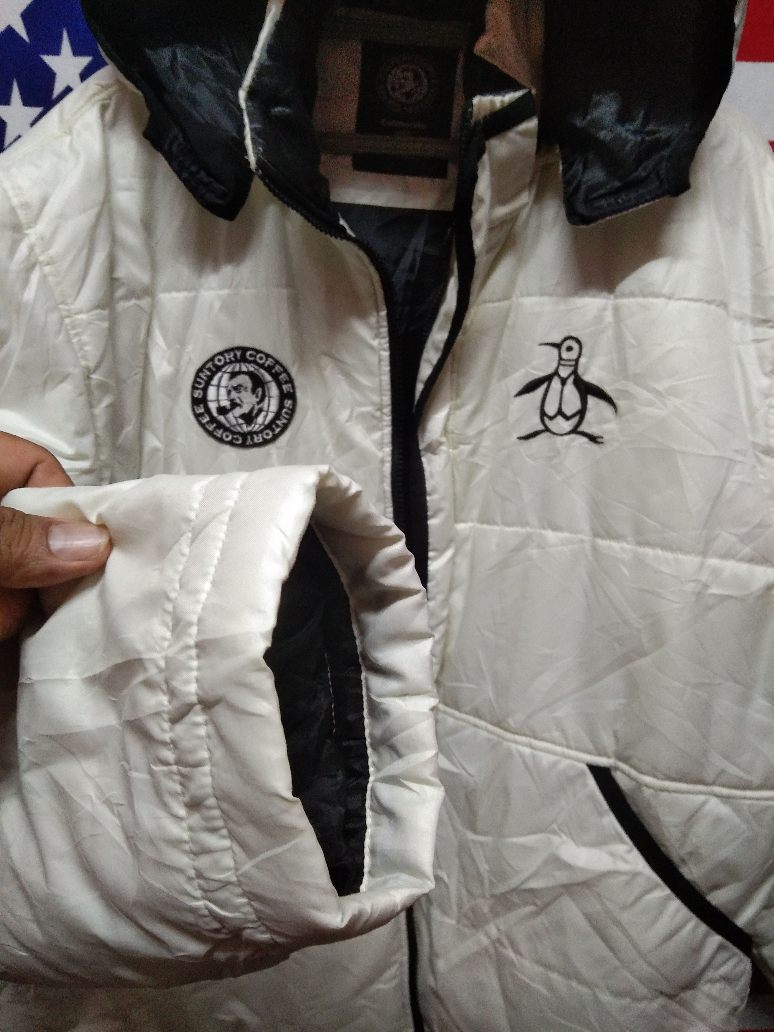 Japanese Brand Suntory Coffee x Musingwear Winter Jacket Hoodie Size US L / EU 52-54 / 3 - 3 Thumbnail
