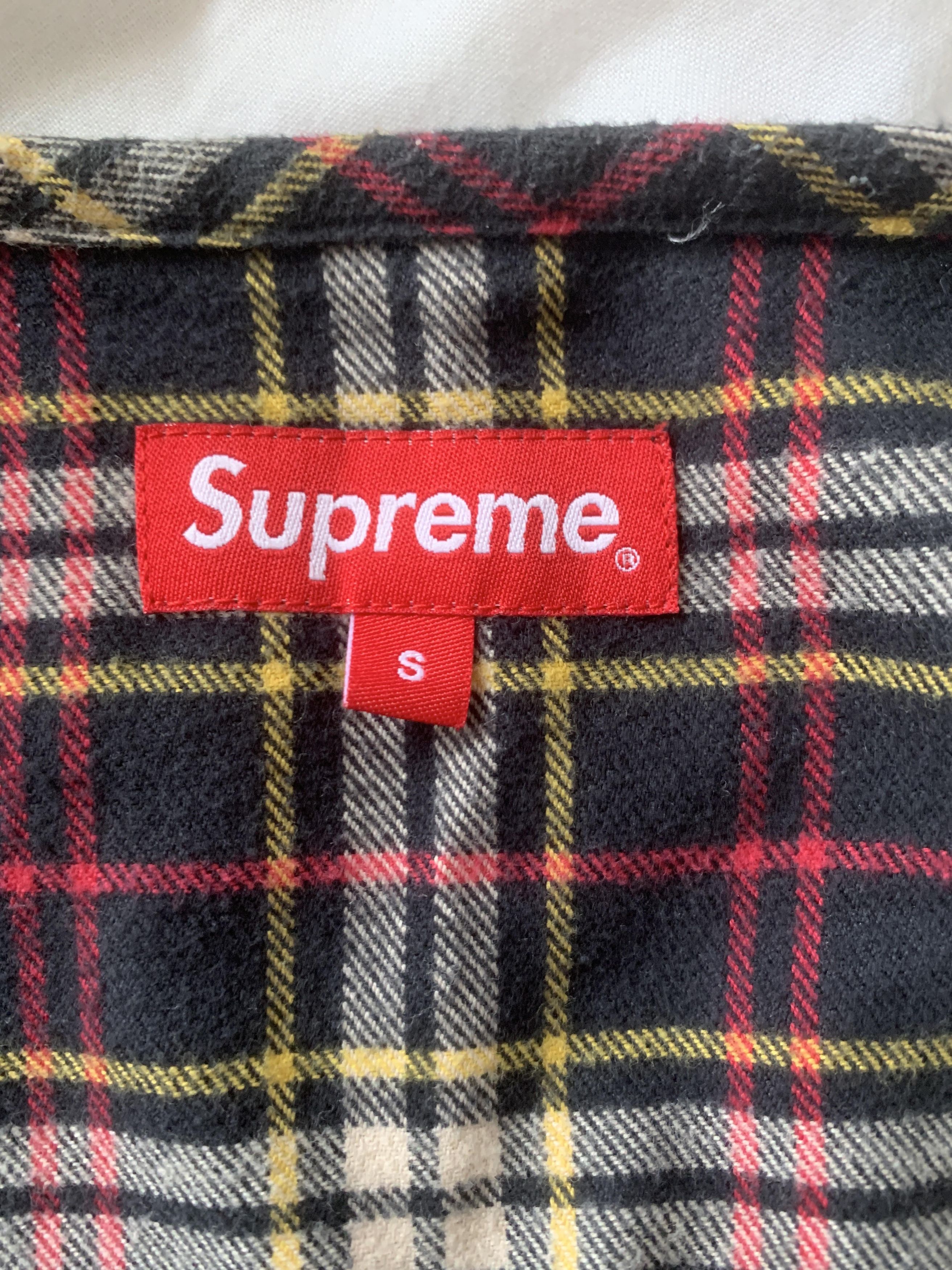 Supreme Supreme tartan flannel cargo vest black Size US S / EU 44-46 / 1 - 5 Thumbnail