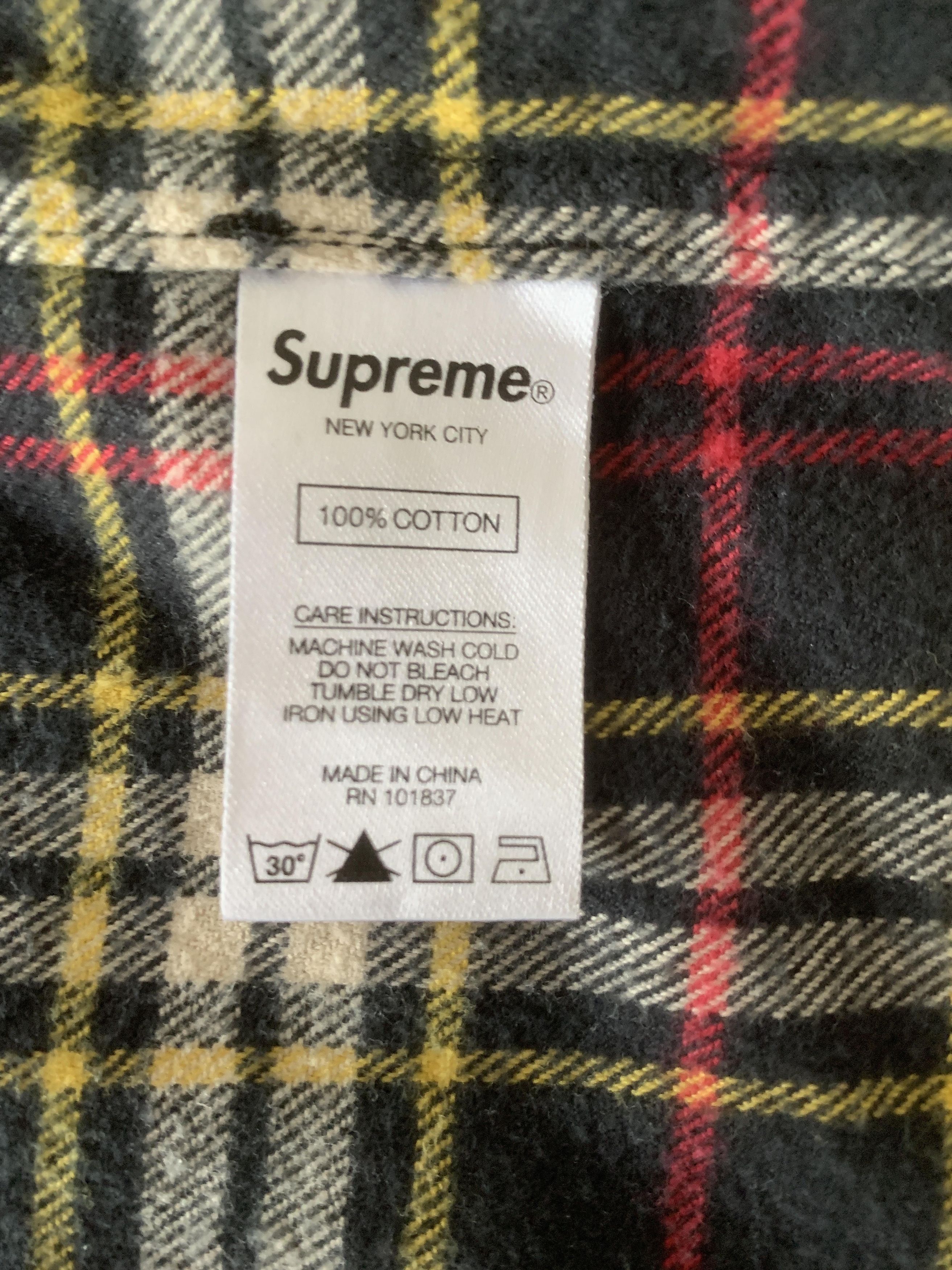 Supreme Supreme tartan flannel cargo vest black Size US S / EU 44-46 / 1 - 6 Thumbnail