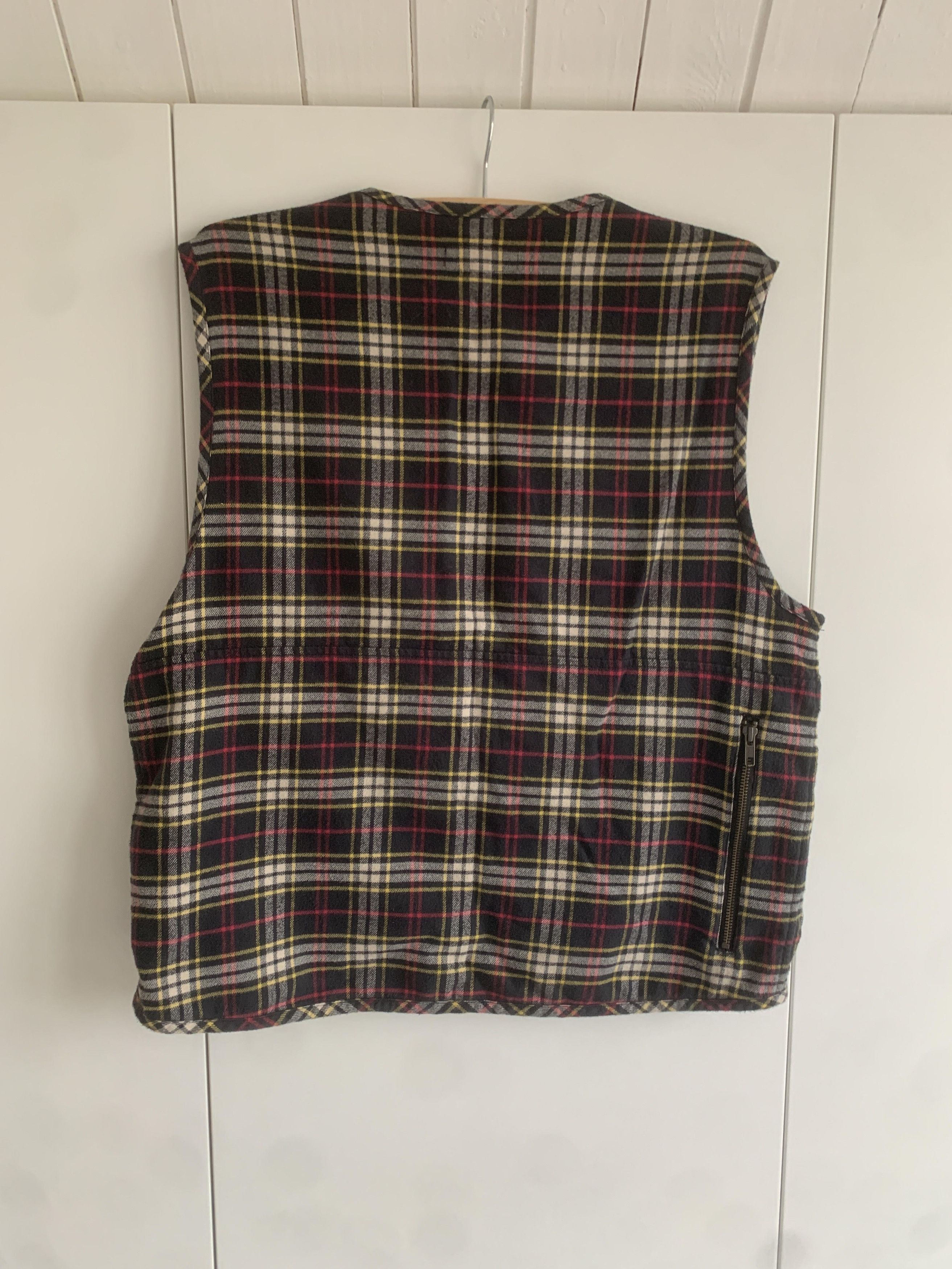 Supreme Supreme tartan flannel cargo vest black Size US S / EU 44-46 / 1 - 2 Thumbnail