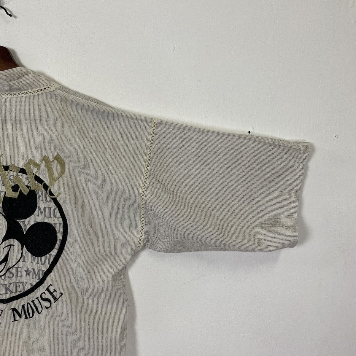 Disney Vintage Disney Mickey Mouse Kimono Puffer Sanjuro Hanten Size US M / EU 48-50 / 2 - 3 Thumbnail