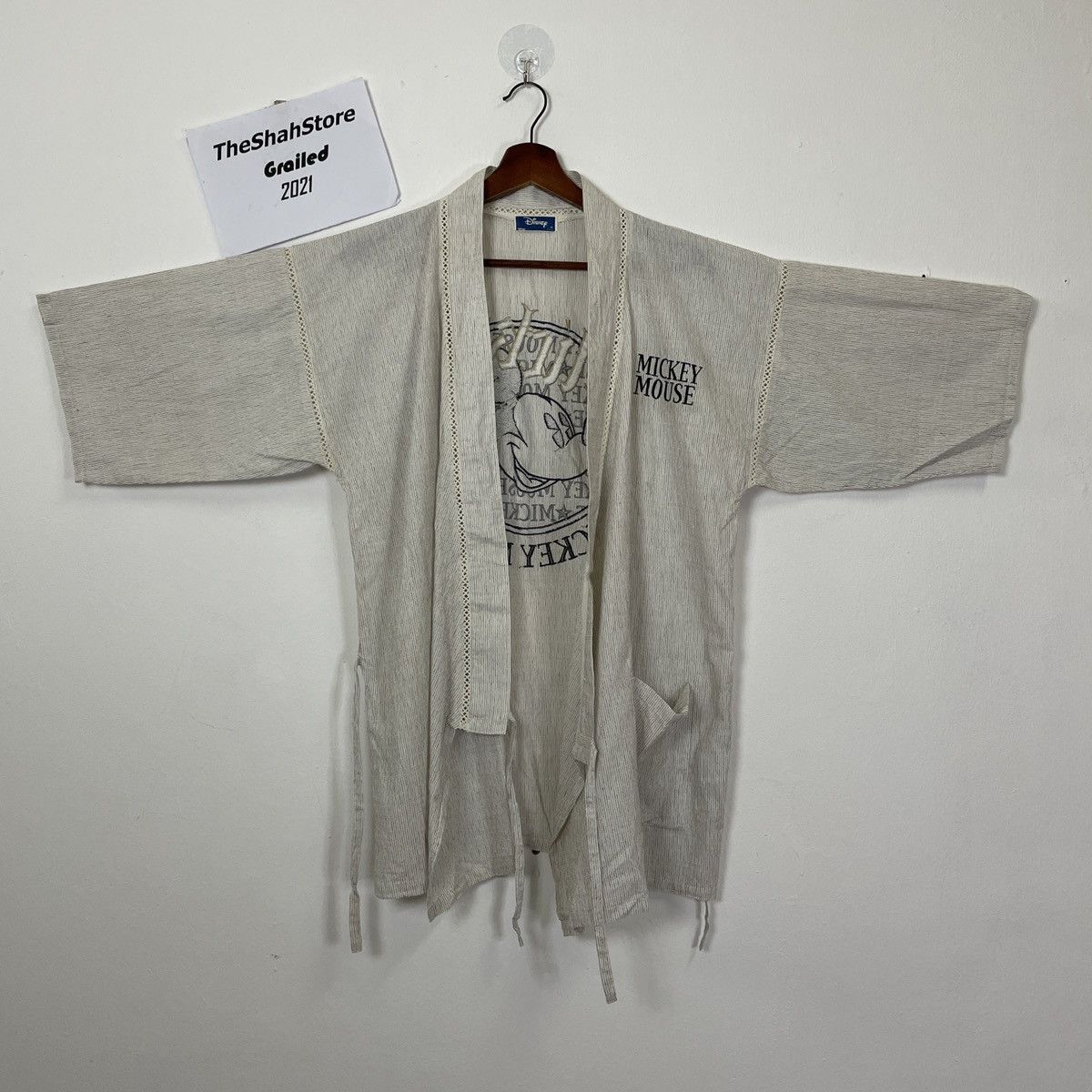 Disney Vintage Disney Mickey Mouse Kimono Puffer Sanjuro Hanten Size US M / EU 48-50 / 2 - 7 Thumbnail