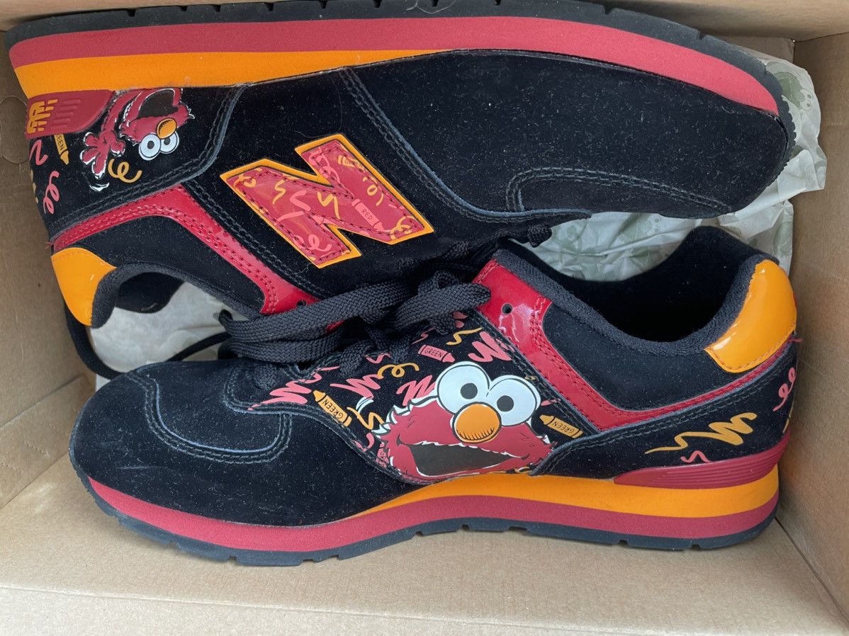 New Balance Sesame Street Elmo New Balance 574 | Grailed